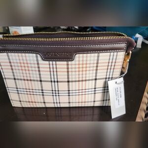 Louenhide Misha‎ Plaid Vanilla Crossbody Bag. NWTO